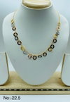 Rose Gold AD Combo Tanmaniya Chain Catalog
